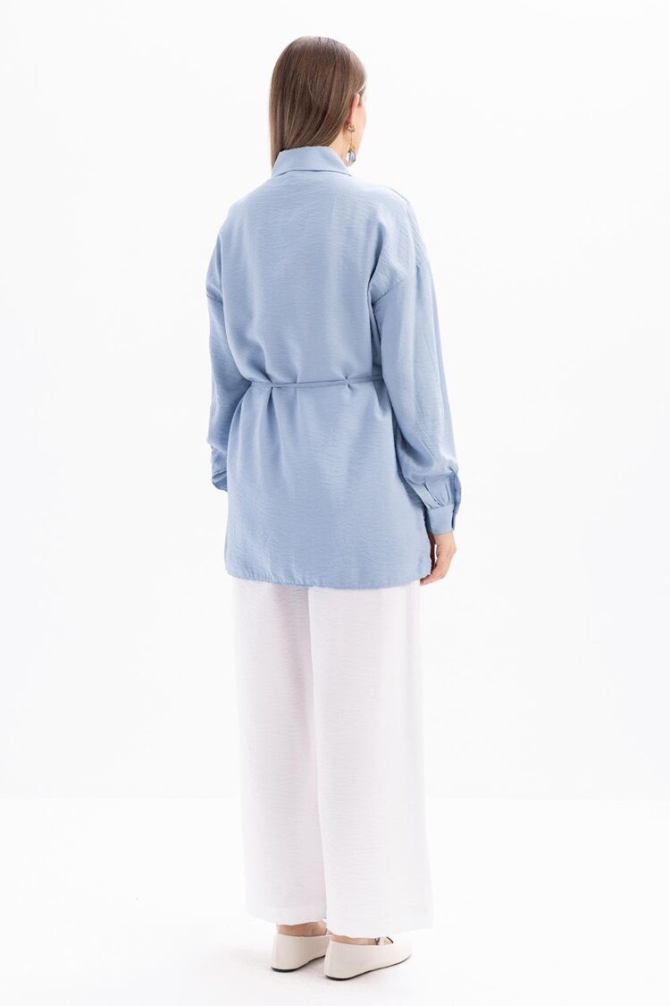 Slim Belted Shirt