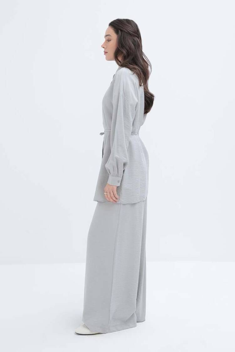 Slim Belted Shirt