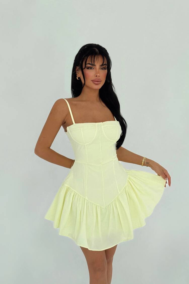 Strap Mini Dress