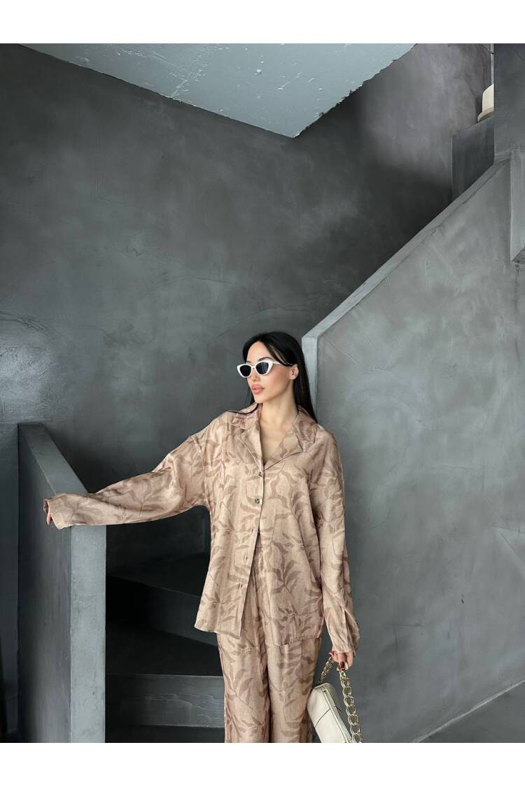 Set - Tan - ESPADA - Globality Store - Women Clothes Wholesale Turkey