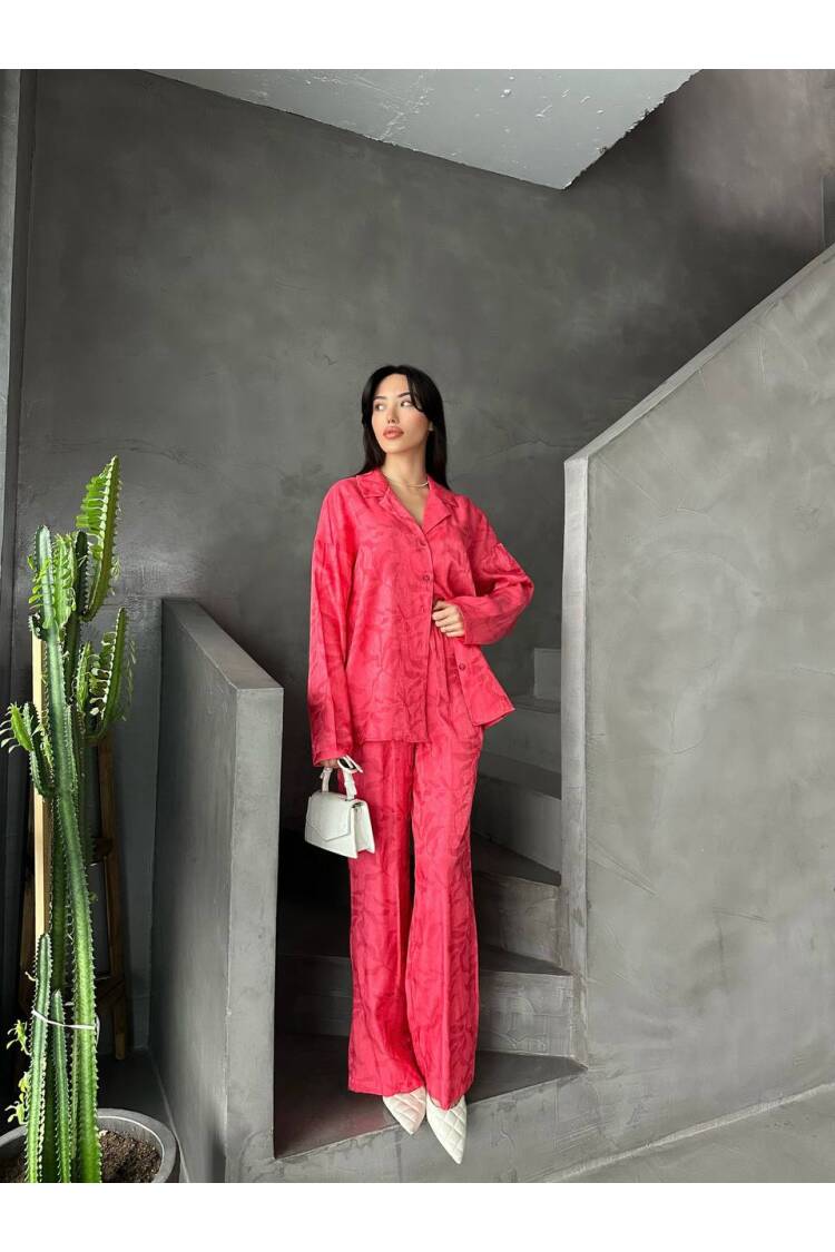 Set - Pomegranate Blossom - ESPADA - Globality Store - Women Clothes Wholesale Turkey