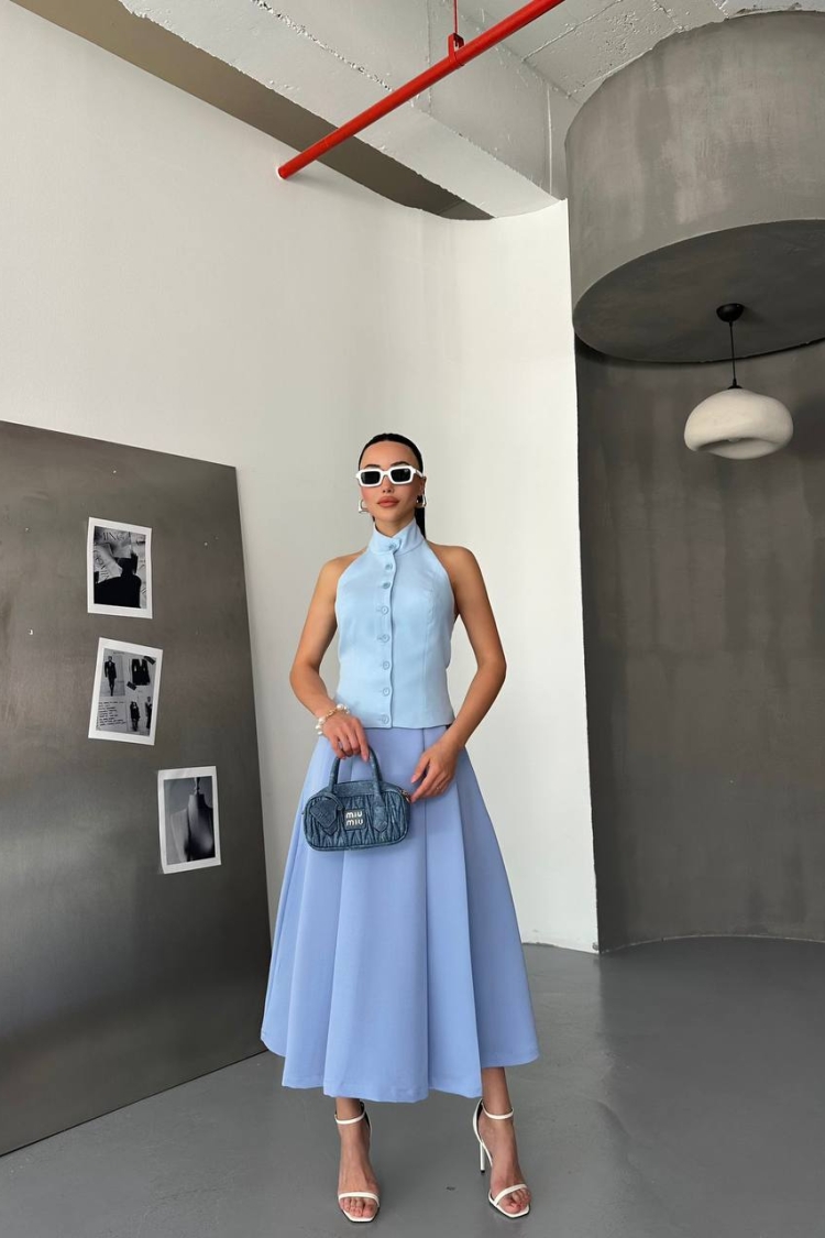 Blouse - Blue