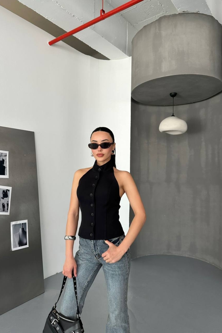 Skirt - Black - ESPADA - Globality Store - Women Clothes Wholesale Turkey