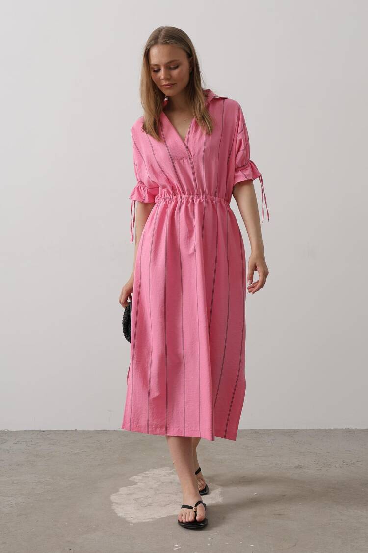 Elastic Waist Dress - Brand: Reyon - Women's Clothing Wholesale - Globality Store