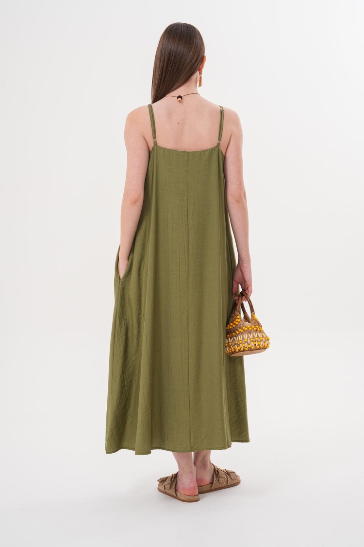 Long Dress With Straps