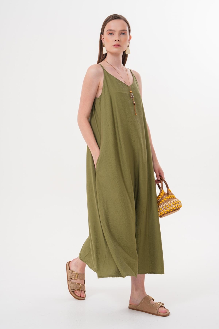 Long Dress With Straps