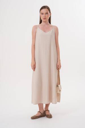 Long DressWith Straps - Brand: Levure - Women's Clothing Wholesale - Globality Store