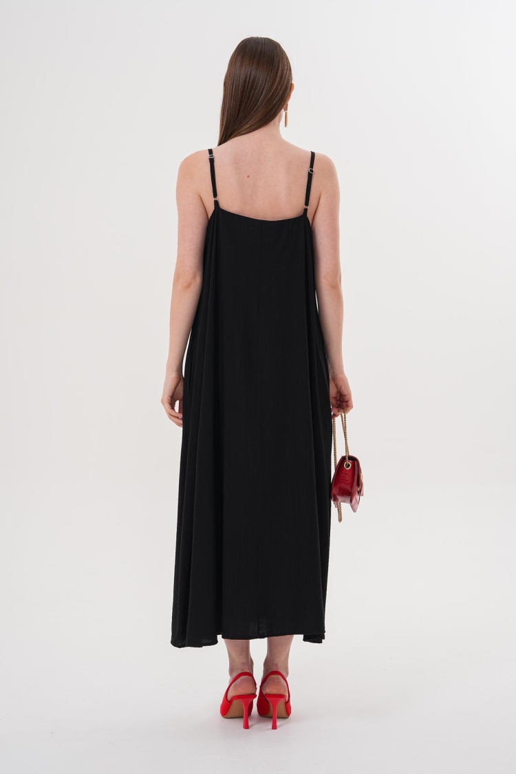 Strappy Long Dress