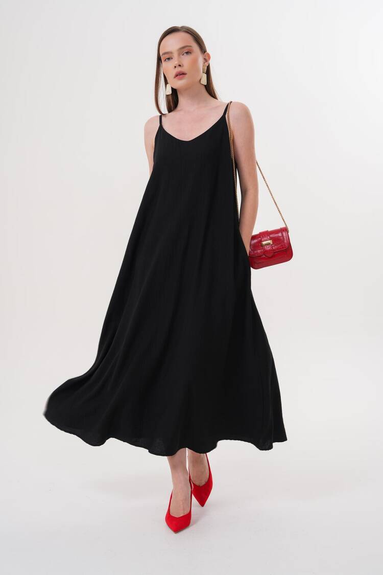Strappy Long Dress