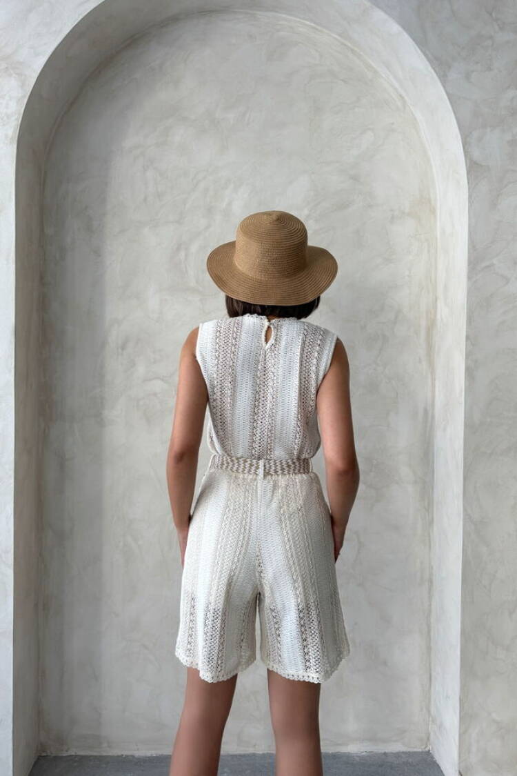 Lace Blouse - Raw