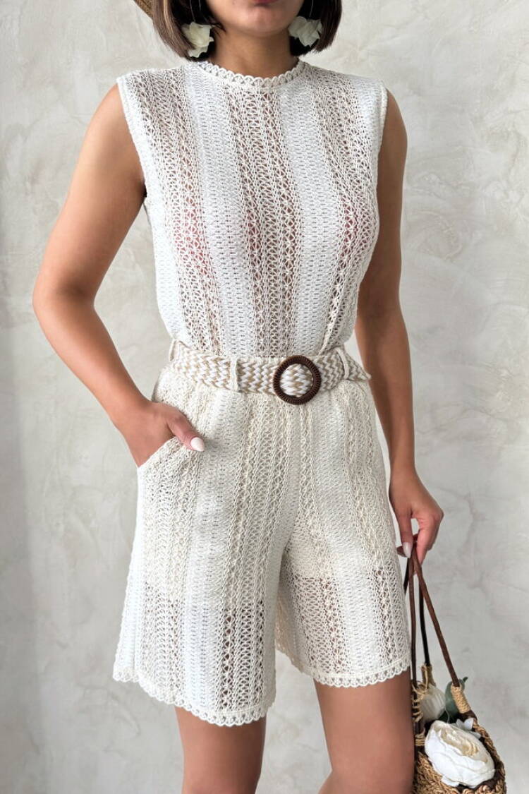 Lace Blouse - Raw