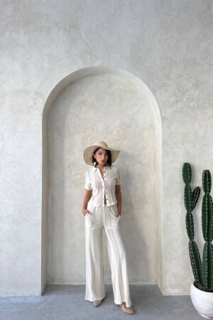 Lace Shirt - Raw - Brand: Topshow - Women's Clothing Wholesale - Globality Store