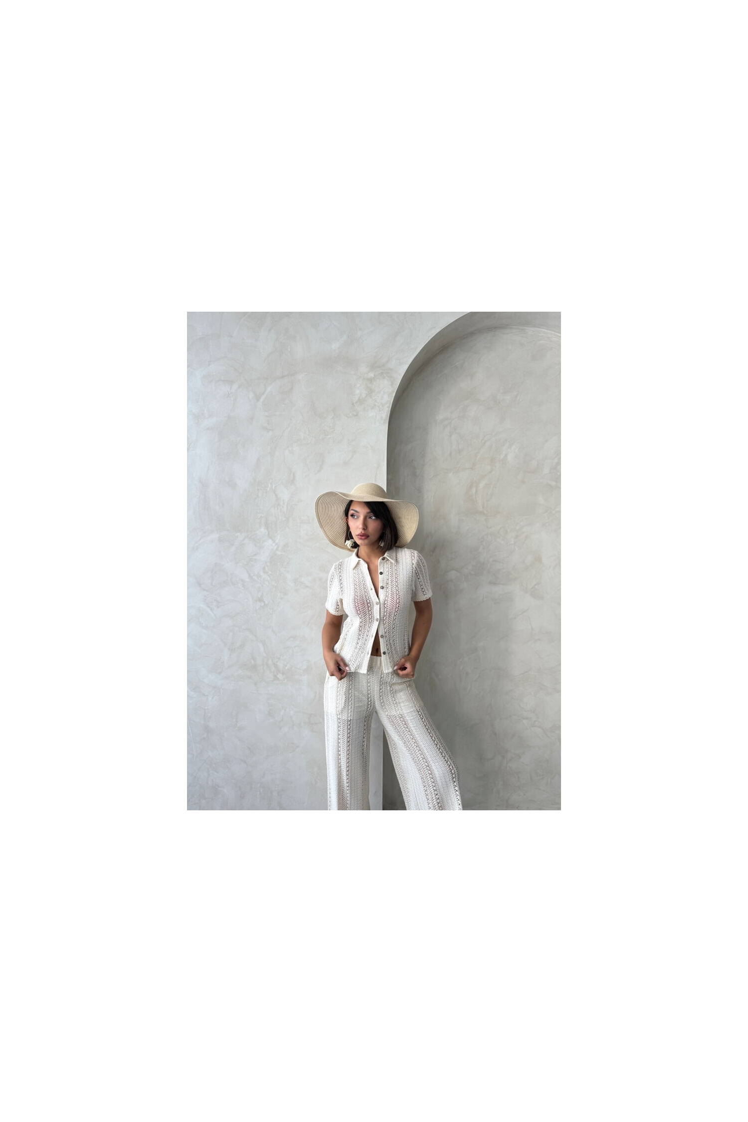 Lace Shirt - Raw - Brand: Topshow - Women's Clothing Wholesale - Globality Store