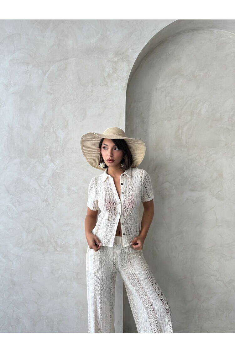 Lace Shirt - Raw
