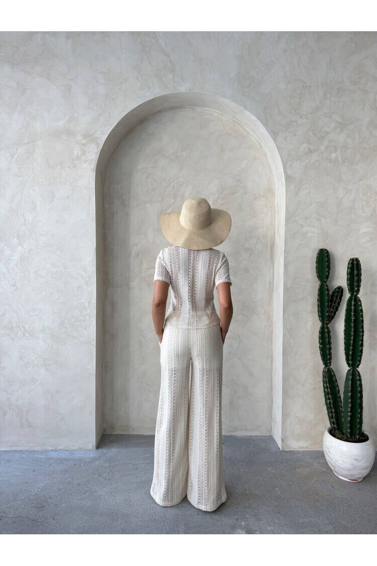 Lace Trousers - Raw