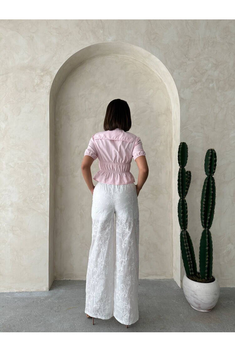 Embroidered Pants
