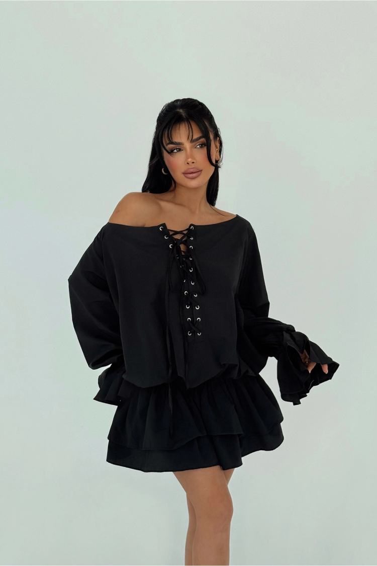 Lace Detail Dress - EYYO ATELIER - Globality Store - Women Clothes Wholesale Turkey