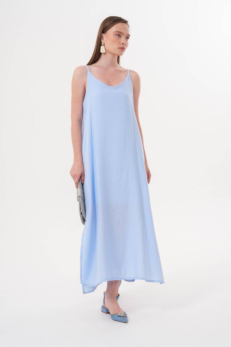 Hanger Adjustable Oversize Mueslin Dress