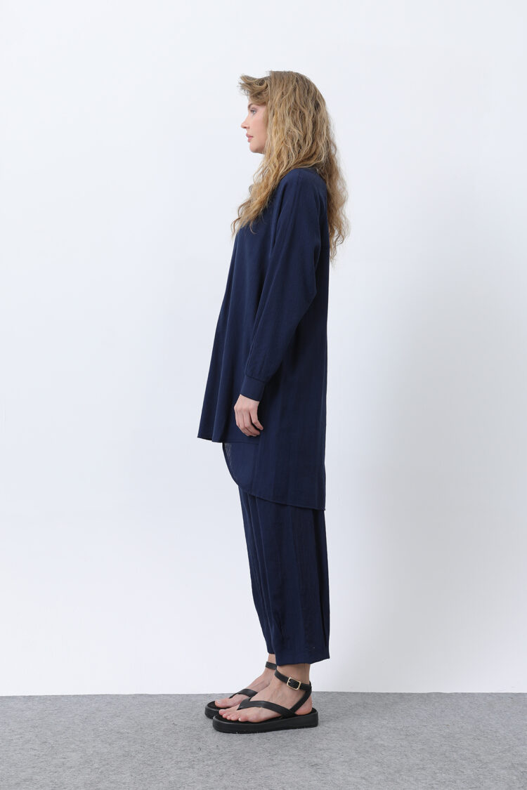 Women's Back Stitch Detailed Double Pants Suit