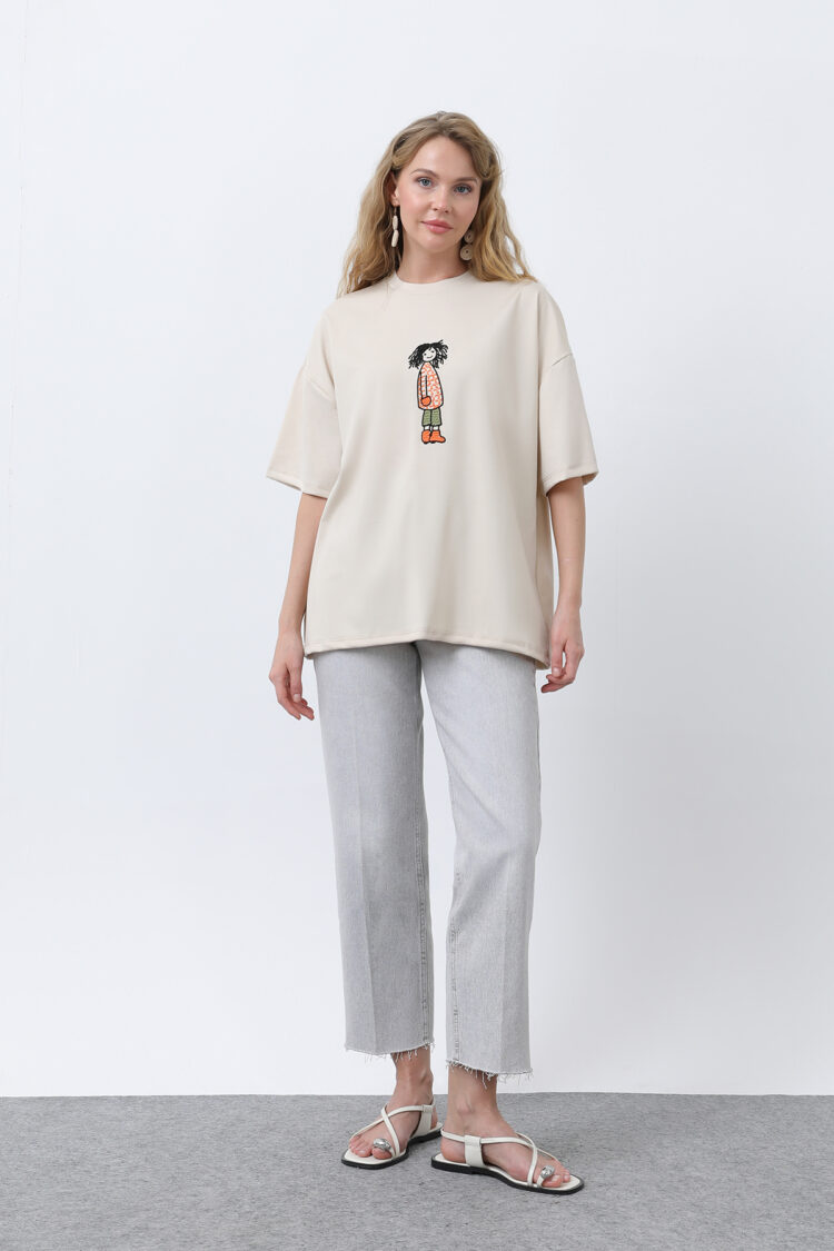 T-shirt - SOUL - Globality Store - Women Clothes Wholesale Turkey