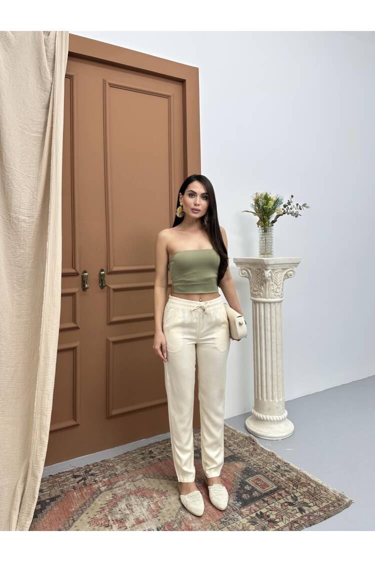 Elastic Waist JoggerPants - LACARINO - Globality Store - Women Clothes Wholesale Turkey