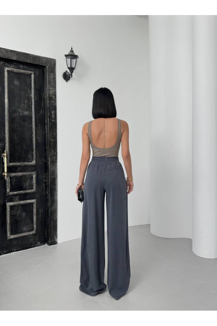 Elastic Waist PantyPalazzo Pants