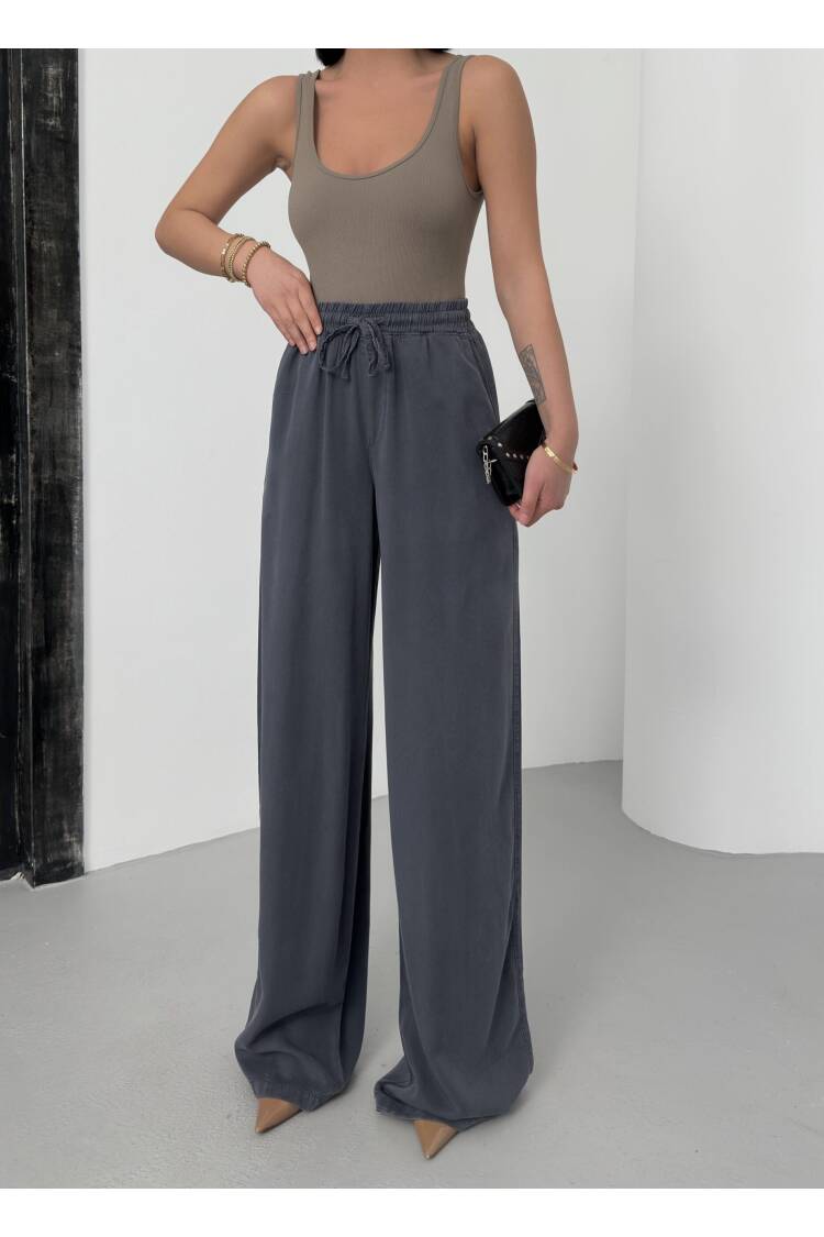 Elastic Waist PantyPalazzo Pants