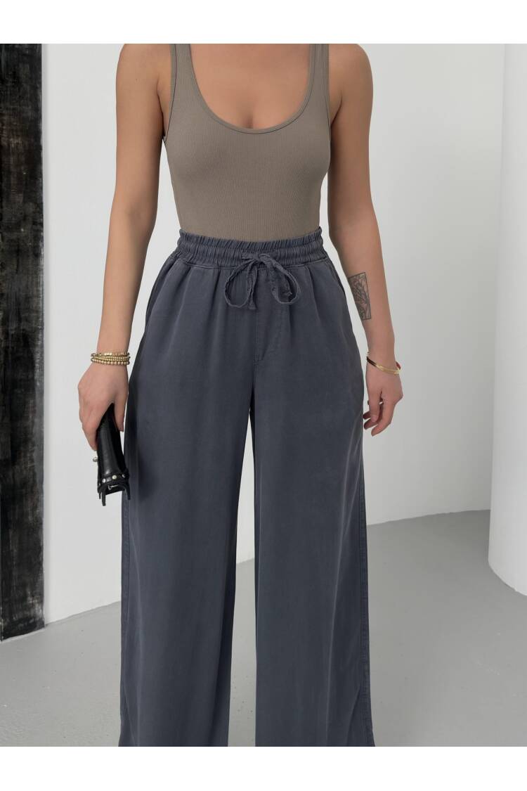 Elastic Waist PantyPalazzo Pants