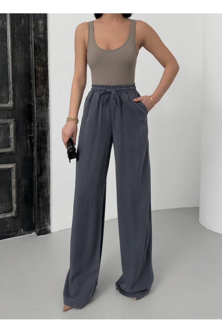 Elastic Waist PantyPalazzo Pants