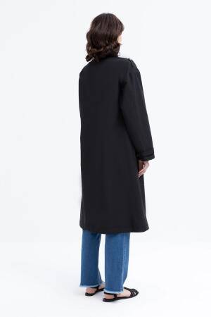 Windbreaker Trench Coat With Pockets - Allday - Globality Store - Women Clothes Wholesale Turkey