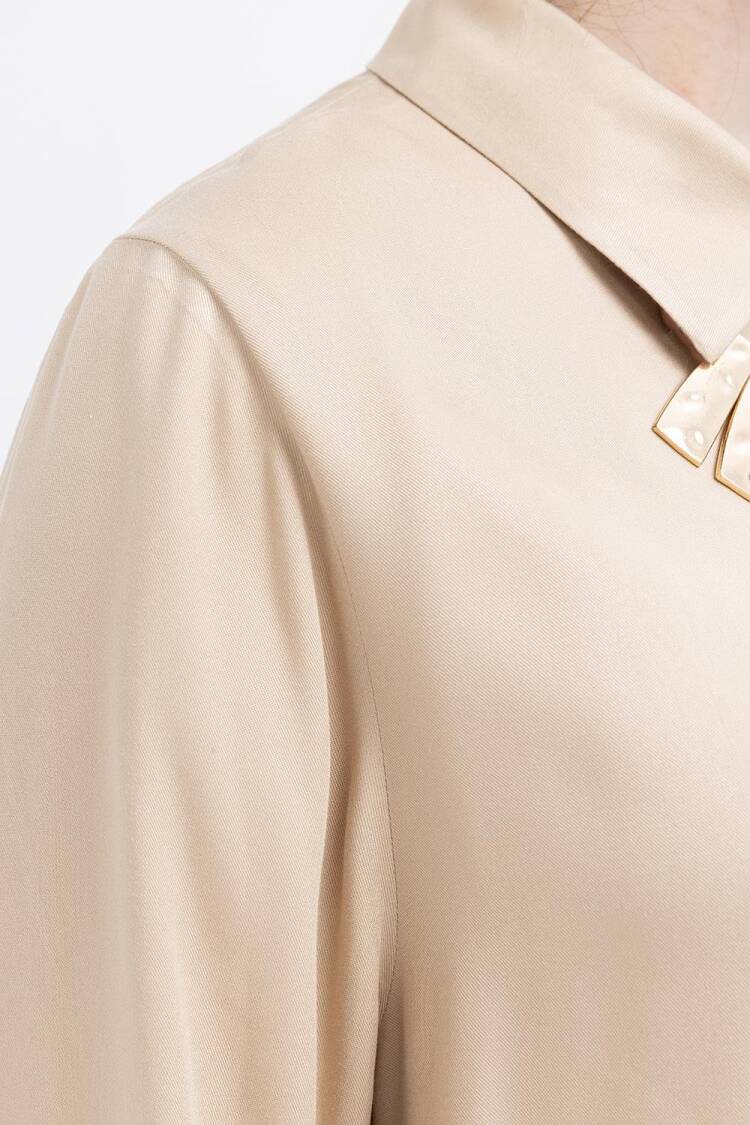 Pocket Detailed Plus Size Pants Suit