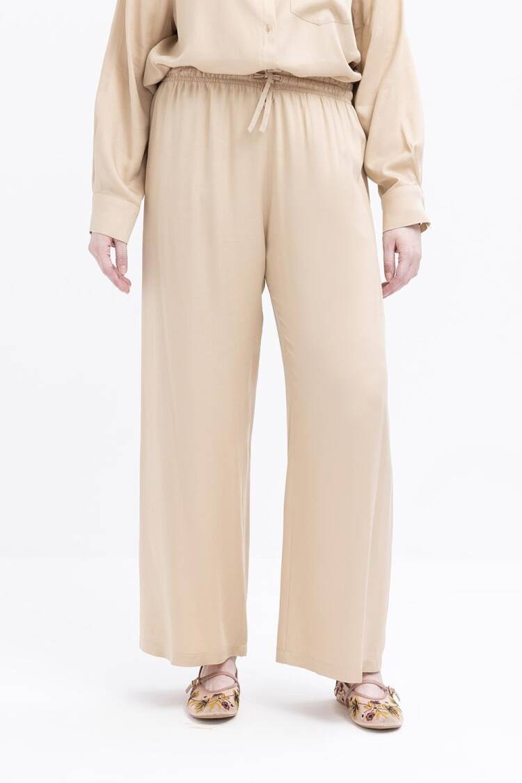 Pocket Detailed Plus Size Pants Suit