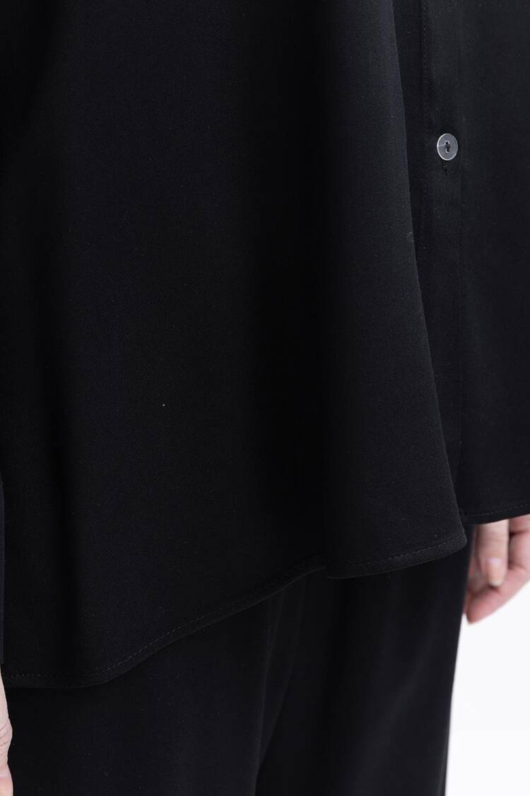 Pocket Detailed Plus Size Pants Suit