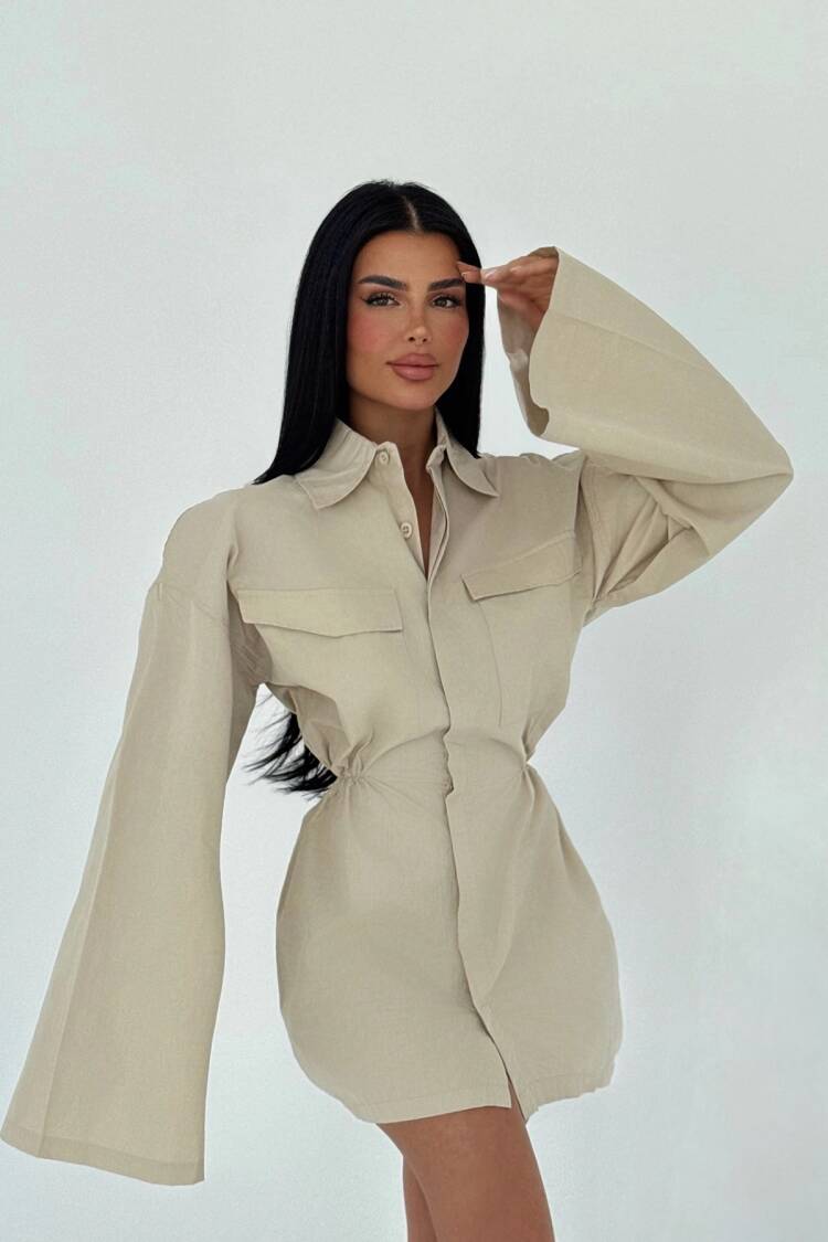 Shirt Collar Dress