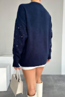 Scattered Stone Sweater - Qustyle - Globality Store - Women Clothes Wholesale Turkey