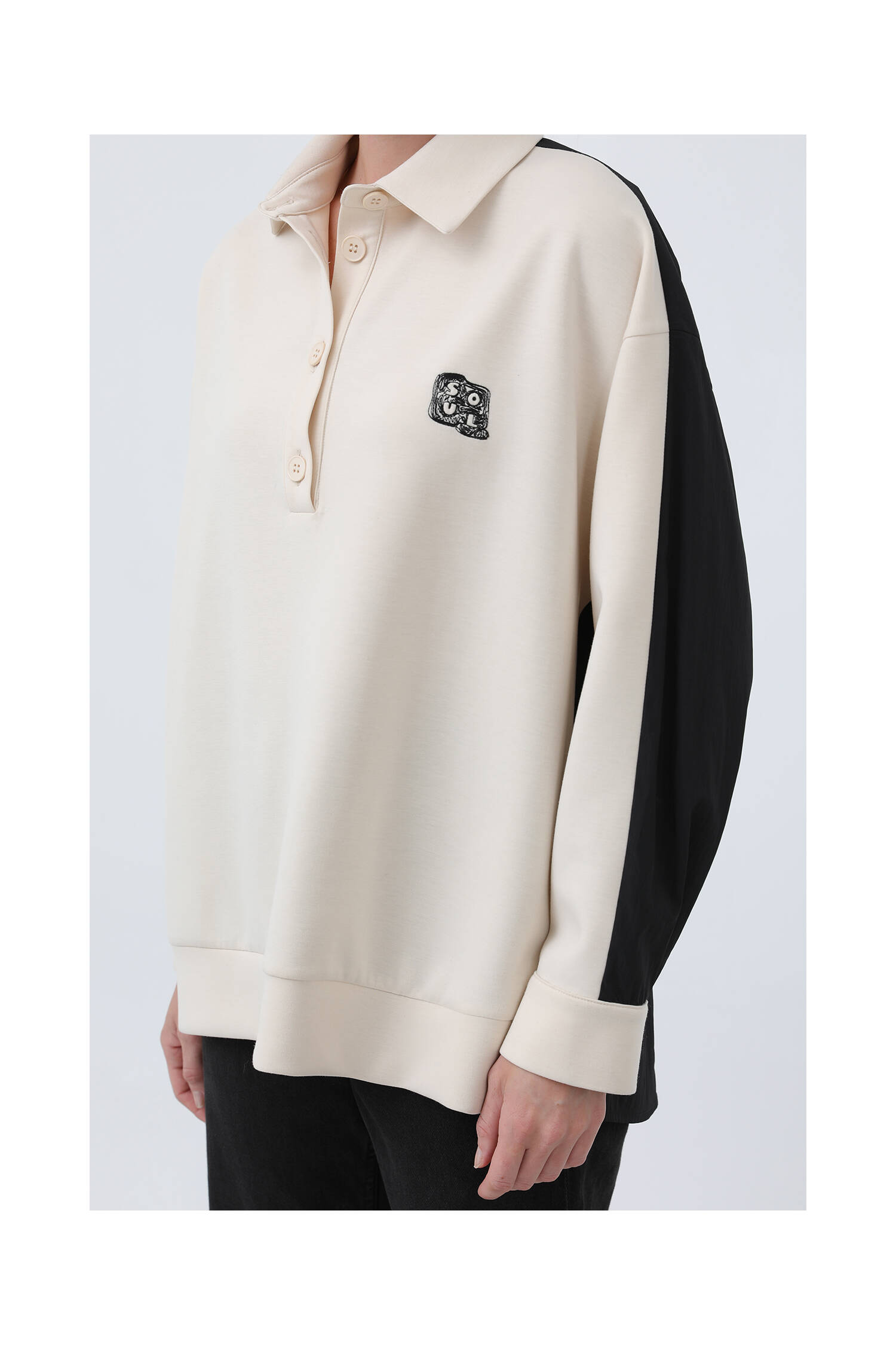 Women's Front Embroidery Back Parachute Shirt - Brand: SOUL - Women's Clothing Wholesale - Globality Store