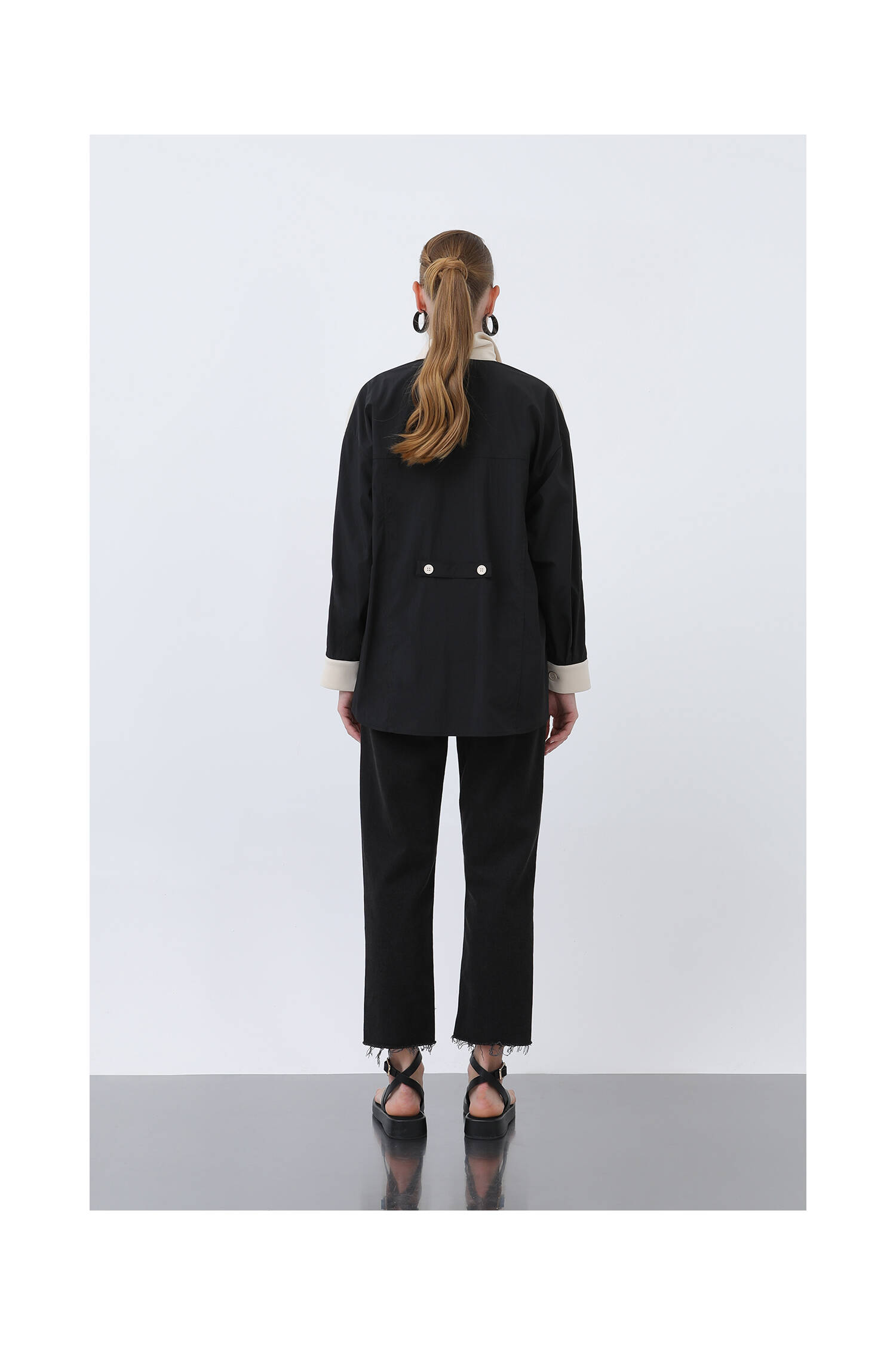 Women's Front Embroidery Back Parachute Shirt - Brand: SOUL - Women's Clothing Wholesale - Globality Store