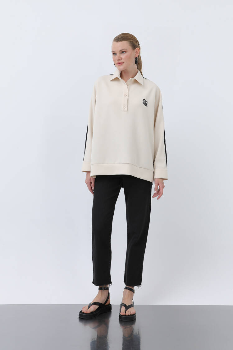 Women's Front Embroidery Back Parachute Shirt - Brand: SOUL - Women's Clothing Wholesale - Globality Store