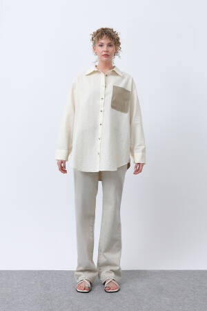 Women's Back Embroidered Shirt - SOUL - Globality Store - Women Clothes Wholesale Turkey