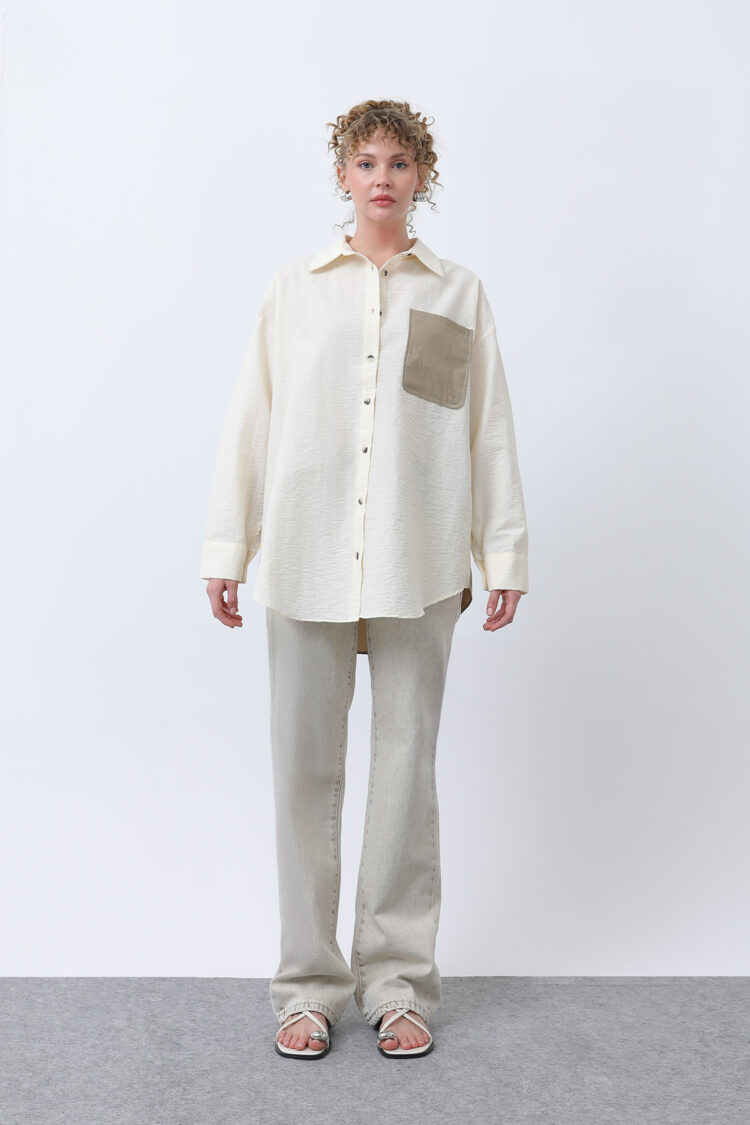 Women's Back Embroidered Shirt