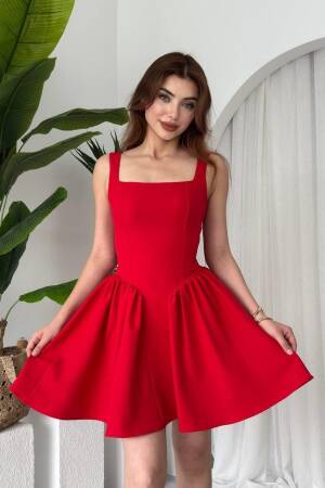 Dreas Bow Detailed Dress - Etika - Globality Store - Women Clothes Wholesale Turkey