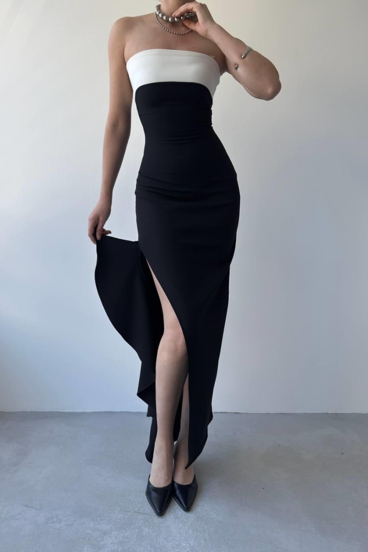 Abandoned Slit Detailed Dress