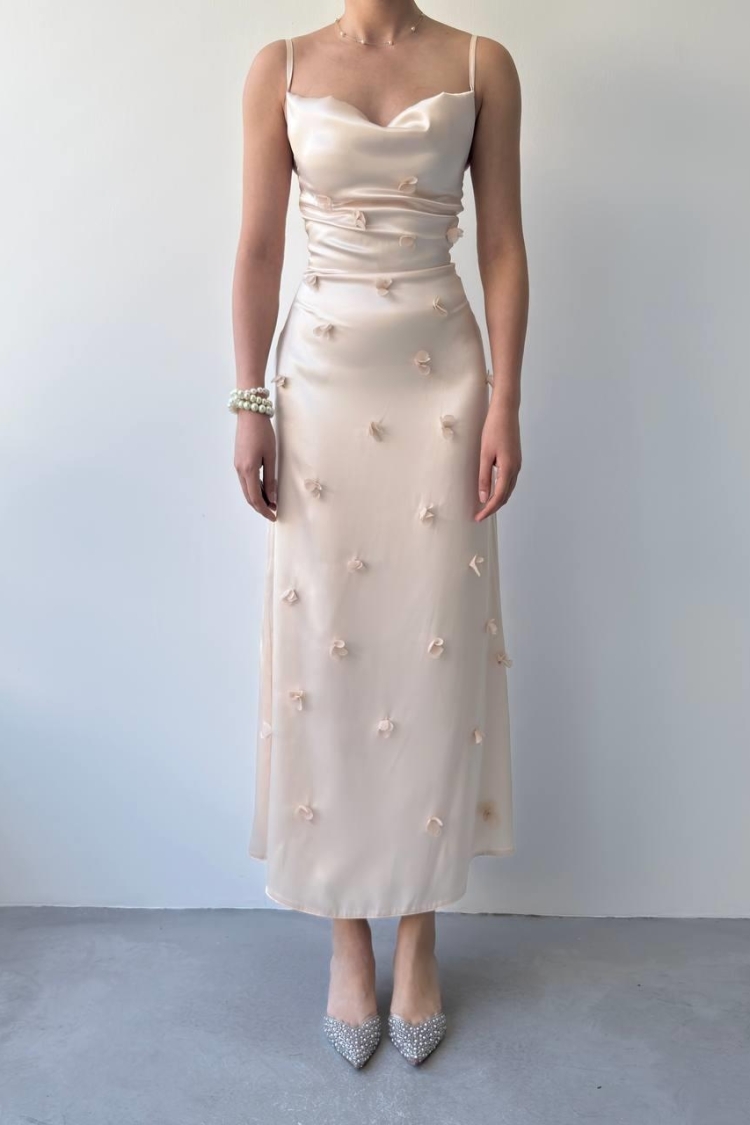 Dora Floral Detailed Dress