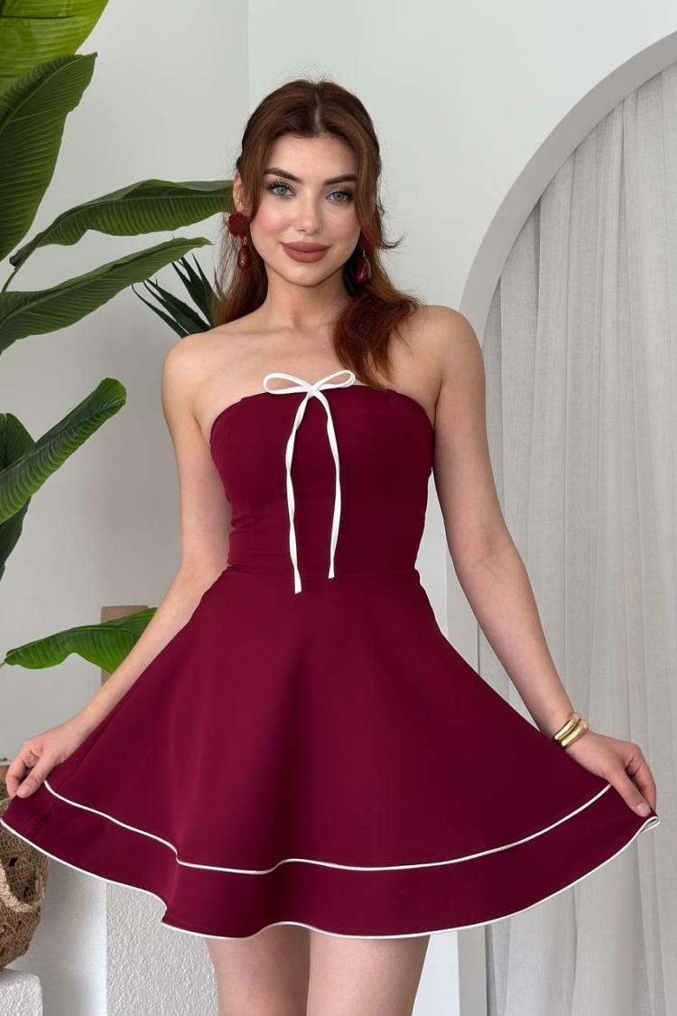 Yuna Strapless Dress