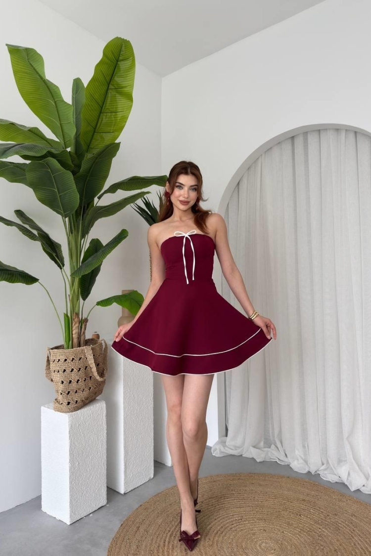 Yuna Strapless Dress