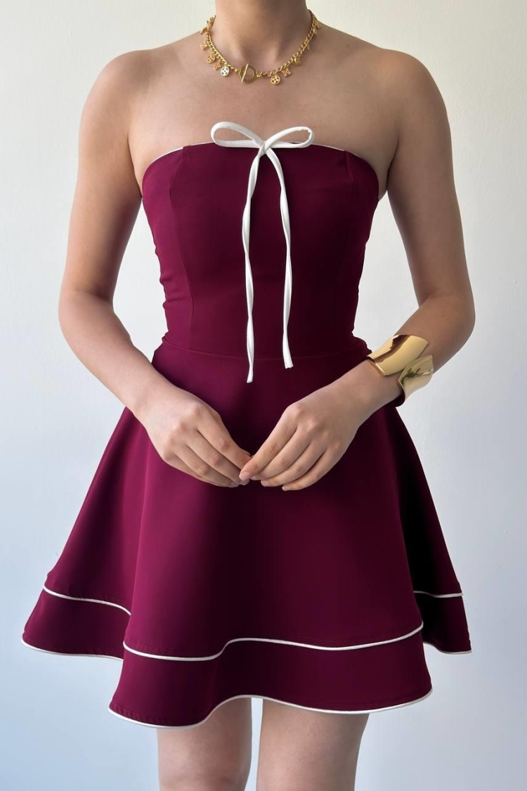 Yuna Strapless Dress