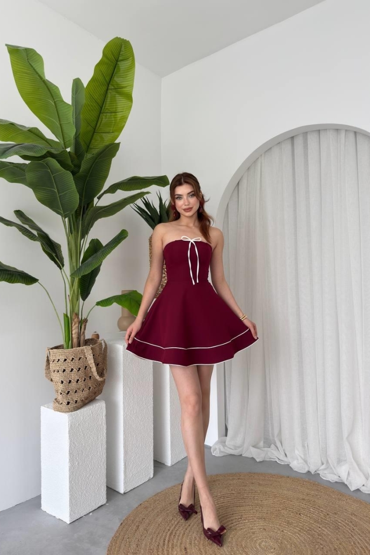 Yuna Strapless Dress