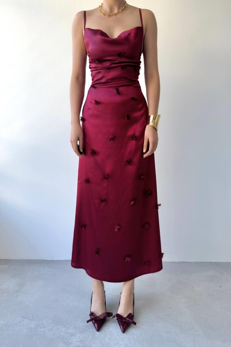 Dora Floral Detailed Dress