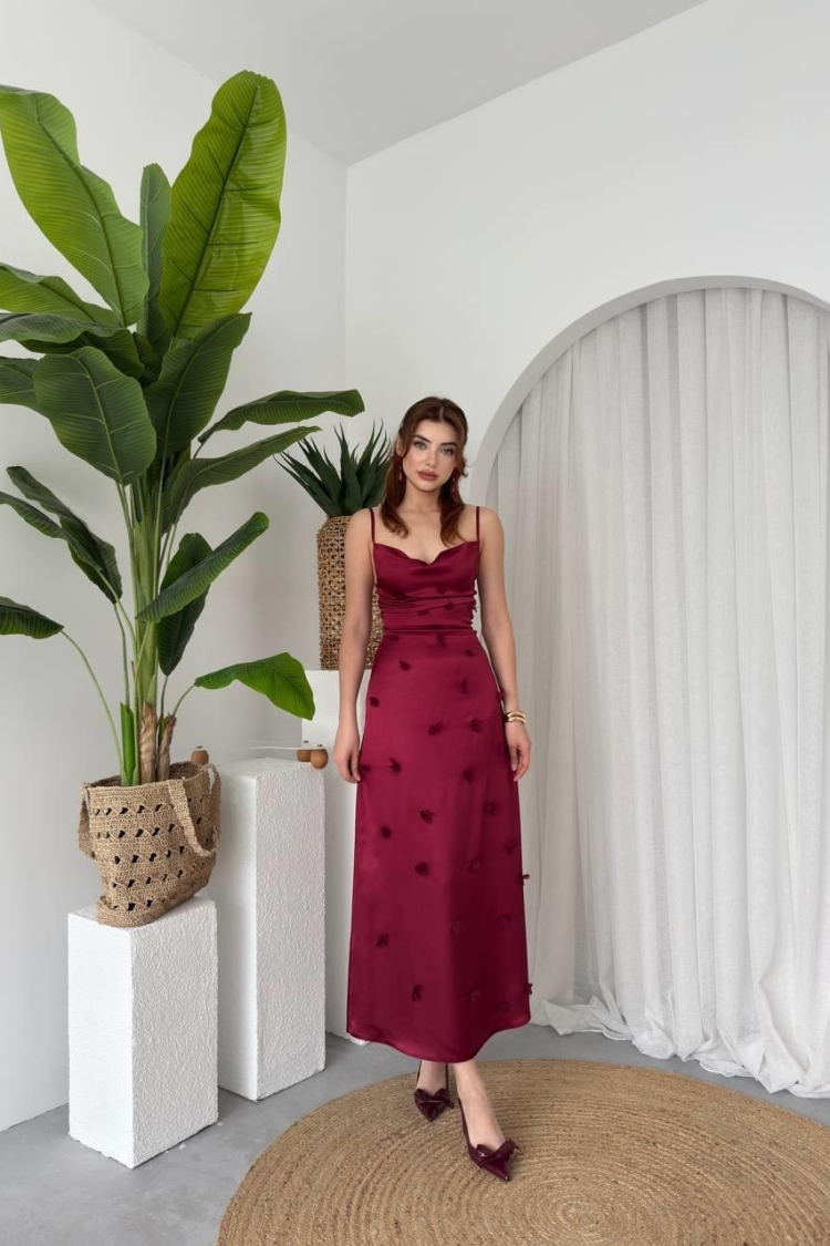 Dora Floral Detailed Dress