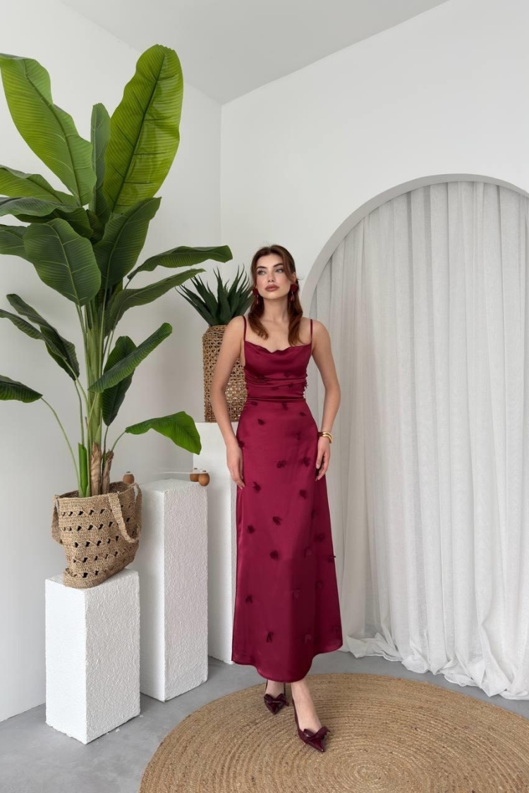 Dora Floral Detailed Dress